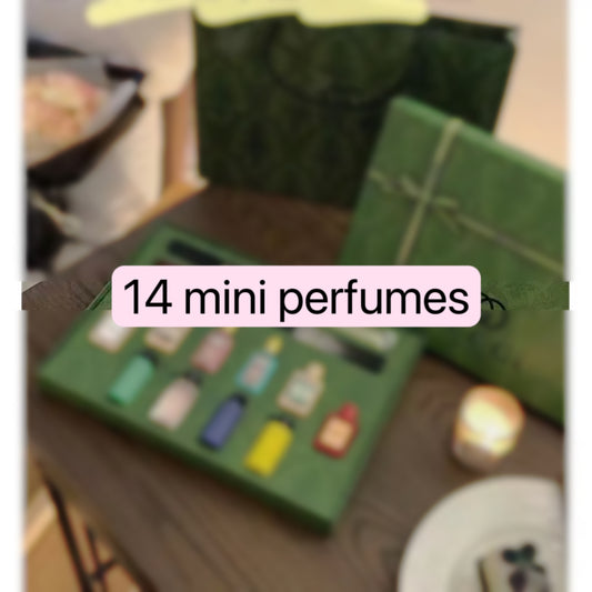 14 mini perfume set